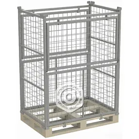бокс паллетный 1500х1200х800 мм тип 1