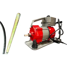 глубинный вибратор эп-1400 комплект (привод 1,4 квт, вал 6м, вибронаконечник 28 мм)