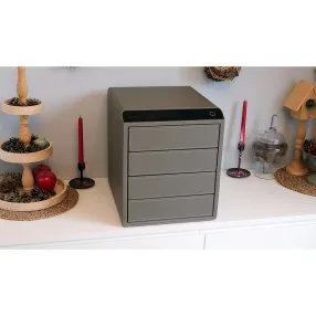 сейф мебельный klesto smart js4 дымчатый серый