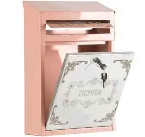 почтовый ящик «элит дизайнерский» (розовый)