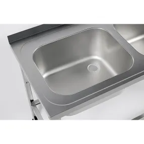 ванна моечная цельнотянутая вмц-2/15/7-бол-эн