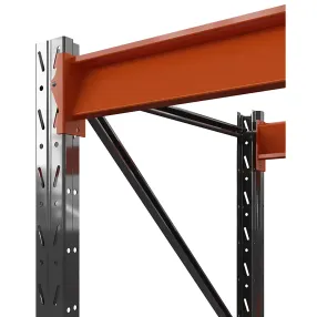 стеллаж оптима 3000х2500х785 (5 ярусов без настила)