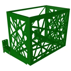 корзина для кондиционера «вектор ф-120-07» оцинкованная сталь