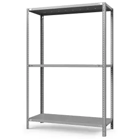 стеллаж металлический тс лайт 1500х700х500 (3 перфорированные полки)