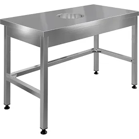 стол для сбора пищевых отходов без борта спо-7/6-о