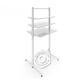 стеллаж торговый бонетный островной без стенок 25 серия