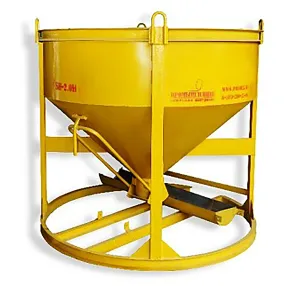 бадья для бетона бн 2,0 м3 низкая с лотком
