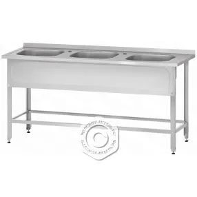 ванна вмцн 860х1800х600 «norma inox», 3 м/о, борт, отв. д/смесит., экран (ножка угловая)