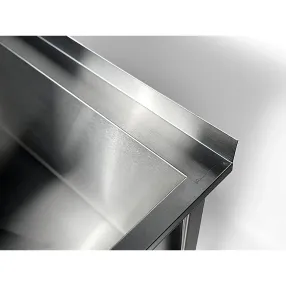 ванна моечная односекционная с бортом вмс-1/5-б-эк