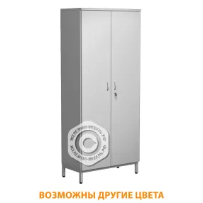 шкаф лабораторный шл-2 (корпус лдсп серый, каркас серый)