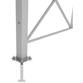 ограждение пешеходное по-1 секция тип 1, стойка 60х60 съемная, порошковая окраска