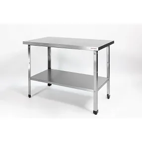 стол производственный без борта со сплошной полкой сп-7/7-п-эн