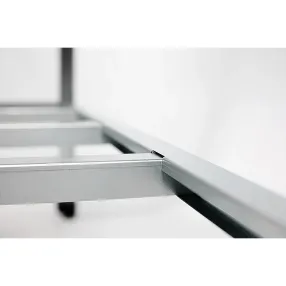 стол производственный без борта с полкой решеткой сп-10/6-р-эк