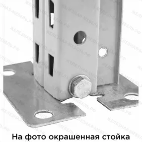 стеллаж сфм 2000х2000х800 (3 яруса с настилом) ral