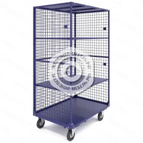 шкаф сортировочный мобильный шсм 795х1185х1827 мм без колес