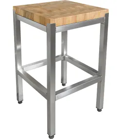 стол-колода для рубки мяса 850х600х500 столешница бук