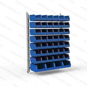 стеллаж настенный №179 (1370х950х63)