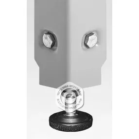 подставка для рубки мяса пдмн - 500х500х800 «norma inox»