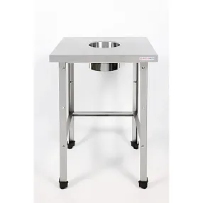 стол для сбора пищевых отходов без борта спо-6/6-о-эн