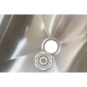 ванна моповая вмсн 500(800)х530х530 «norma inox», 1 м/о (облицовка п-обр.; ножка профил.)