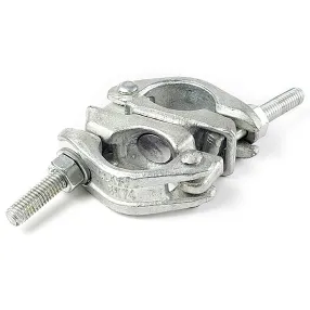 хомут поворотный лспх-п 60х60 мм, оцинкованный, кованный