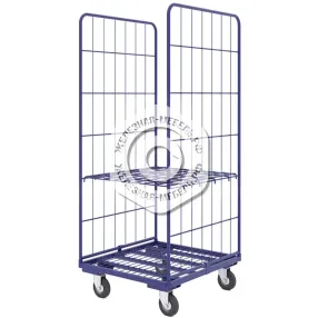 ролл контейнер стандартный к 1 окрашенный без колес