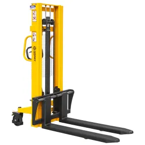 ручной гидравлический штабелер smartlift sda 1525 (1500 кг; 2,5 м; вилы 300-850 мм)