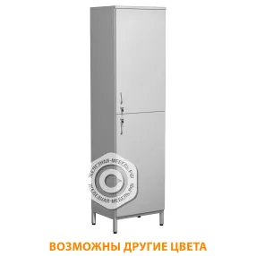 шкаф лабораторный шпл-3 (корпус лдсп серый, каркас серый)
