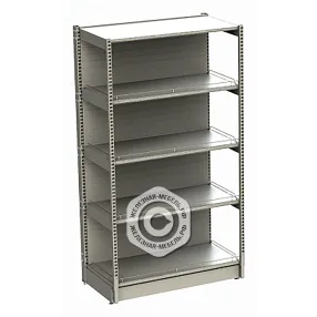 стеллаж торговый усиленный с передней стойкой 25 серия