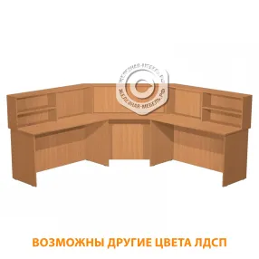 стол-барьер рабочий пм-2 (лдсп бук)