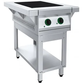 плита электрическая 2-х конф. напольная без жар.шкафа пэп-0,24-02