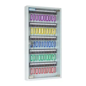 ключница кл-50с б со стеклянной дверкой