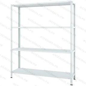 стеллаж мс-750 1800х1500х400 (4 полки мс)