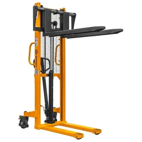 штабелер гидравлический ручной smart sdja 1016 (1000 кг, 1600 мм, раздвижные вилы 300-850 мм)