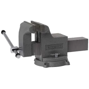 тиски чугунные поворотные с наковальней s 100