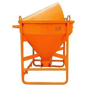 бадья для бетона поворотная бп-1,0 (1,0 м3)