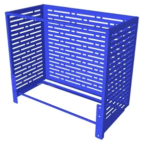 корзина для кондиционера «вектор к-130-01» оцинкованная сталь.