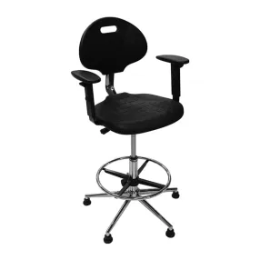 стул pro industrial с подлокотниками