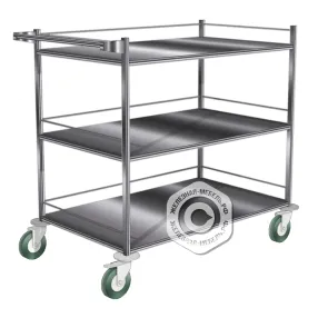 тележка медицинская универсальная ту-1 нержавеющая сталь