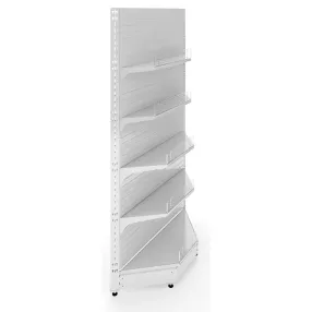 стеллаж торговый внутреннего угла 25 серия