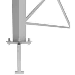 ограждение пешеходное по-1 секция тип 2, стойка 60х60 съемная, порошковая окраска