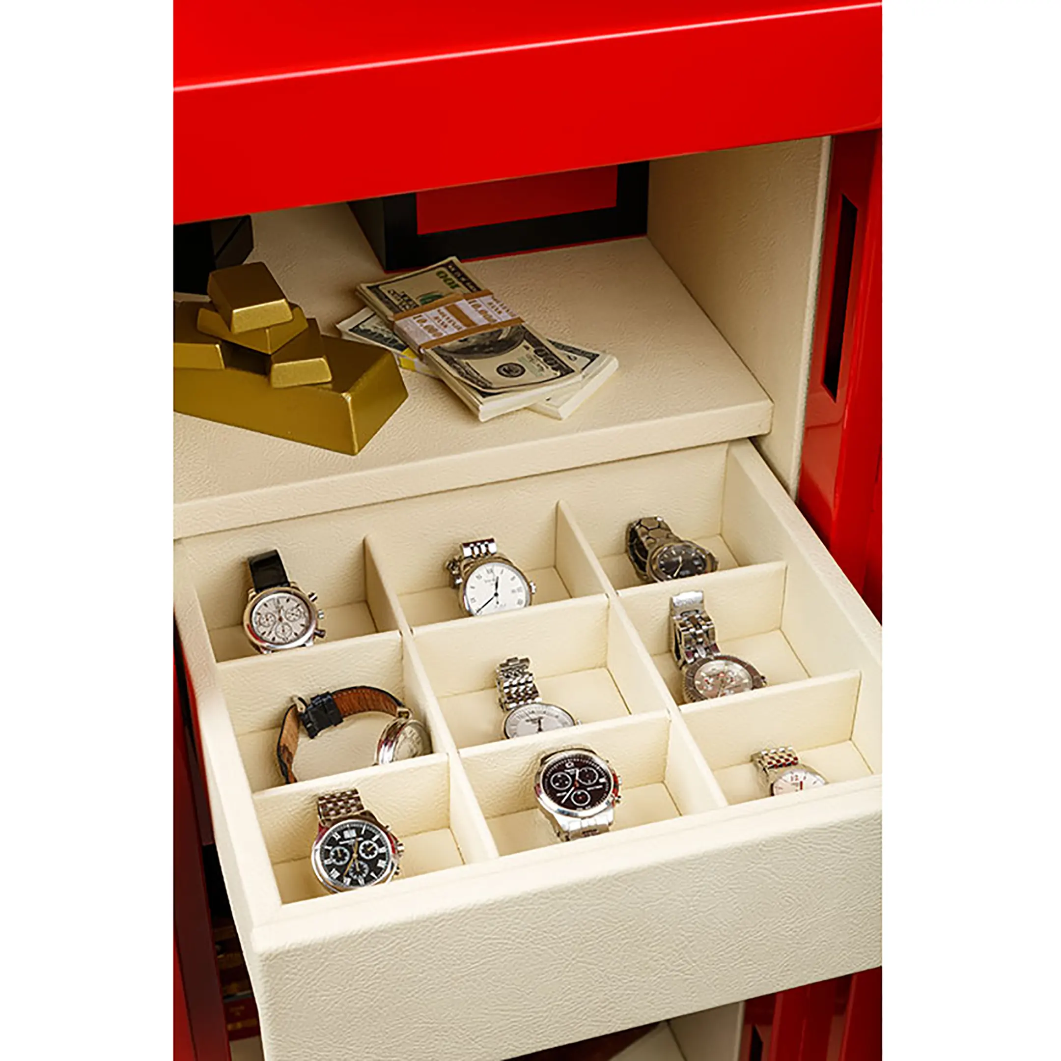 сейф valberg рубеж 99 el gold (красный)