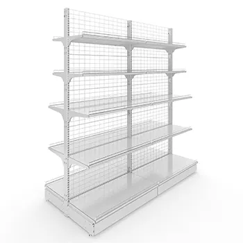 Сетчатые торговые стеллажи