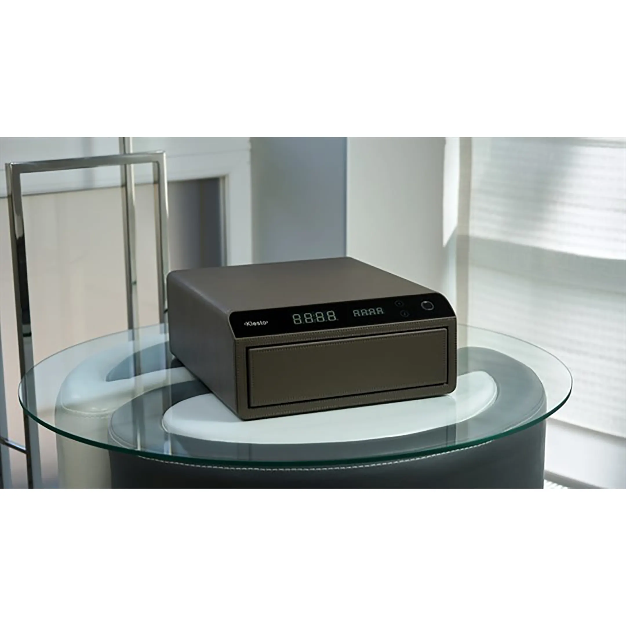 сейф мебельный klesto smart js1, цвет дымчатый серый