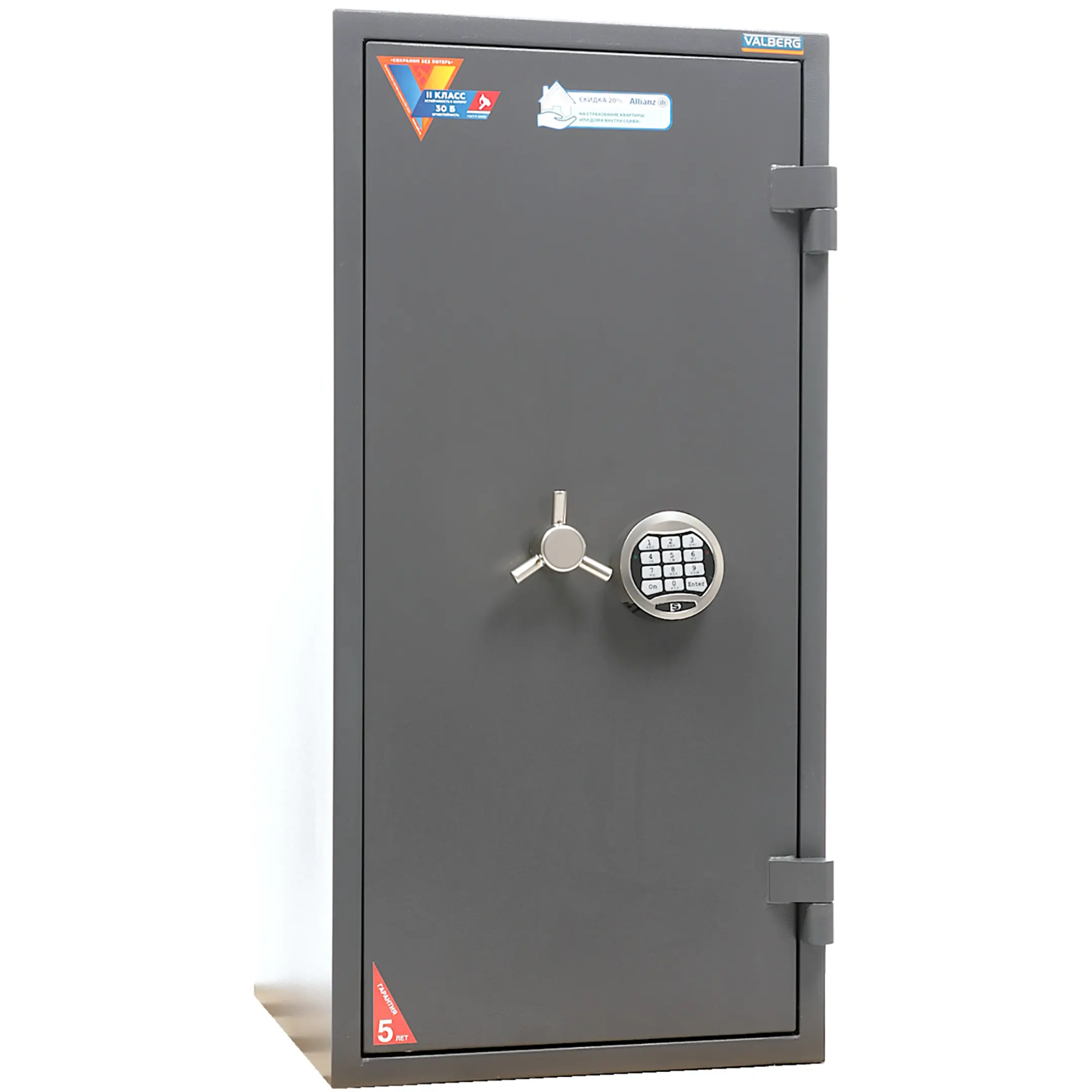 сейф valberg гранит 90т el